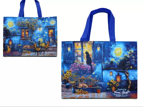 Torba śniadaniowa 33x25x10 cm Carmani - Inspirowana malarstwem V. Van Gogh 33.021-9069 Torba śniadaniowa 33x25x10 cm Carmani - Inspirowana malarstwem V. Van Gogh 33.021-9069