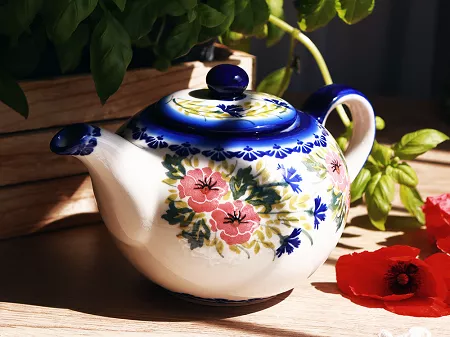 Czajnik 1,2 L Bolesławiec - Maki Smolińskiej