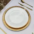 Serwis obiadowo - herbaciany na 12 osób (85 el.) Bogucice - Cleopatra Gold Plus 1175
