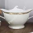 Serwis obiadowo - herbaciany na 12 osób (85 el.) Bogucice - Cleopatra Gold Plus 1175