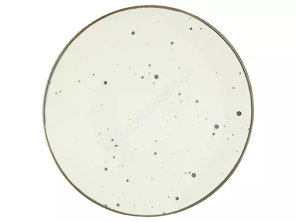 Talerz płytki 28 cm Bogucice - Alumina Cottage White 1108 Talerz płytki 28 cm Bogucice - Alumina Cottage White 1108