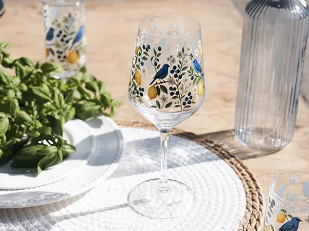 Kieliszek do wina czerwonego (wody) 470 ml Glasmark - Cytrynowy Sad 4G.57-0111-0470-2017