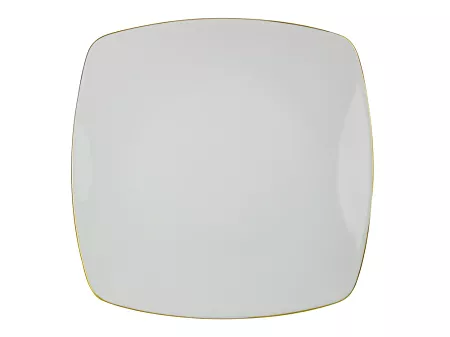 Talerz płytki 25 cm Chodzież - Akcent 3603 ZŁOTA LINIA