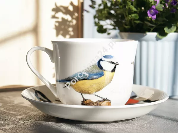 Filiżanka ze spodkiem 0,45 L Brookes Empireware - Birds 33.703-1512 Filiżanka ze spodkiem 0,45 L Brookes Empireware - Birds 33.703-1512