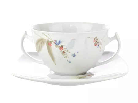 Bulionówka ze spodkiem 0,3 L / 16 cm Chodzież - Akcent G860 Letni Czar