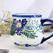 Kubek baryłka 0,3 L Bolesławiec - Kwiaty Kuleszy