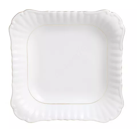Salaterka kwadratowa 24 cm Chodzież - Iwona ZŁOTA LINIA B014 Salaterka kwadratowa 24 cm Chodzież - Iwona ZŁOTA LINIA B014