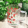 Kubek szklany 270 ml Glasmark - Nico - Truskawki 4G.83-0270-40795