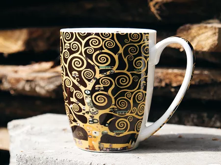 Kubek classic 0,35 L Duo - Gustav Klimt - Drzewo życia 15.TOL.KC
