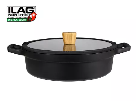 Garnek 28 cm / 4,2 L z powłoką ceramiczną Gerlach - Natur 320R