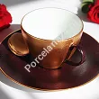 Filiżanka ze spodkiem 0,26 L / 17 cm Porcel - Golden Velvet GIFT BOX 10.GOV.FS26
