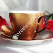 Filiżanka ze spodkiem 0,26 L / 17 cm Porcel - Golden Velvet GIFT BOX 10.GOV.FS26