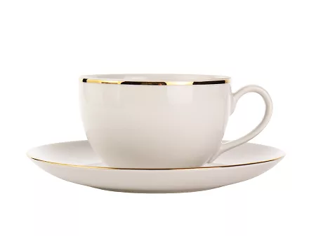 Filiżanka ze spodkiem 0,25 L / 15,7 cm Chodzież- Yvonne 3603 ZŁOTA LINIA