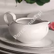 Serwis obiadowo - herbaciany na 12 osób (82el.) Chodzież - Yvonne 9718 PLATYNOWA LINIA