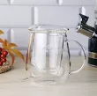 Kubek szklany z zaparzaczem 0,55l Festa Italia -  6.SZ.7900