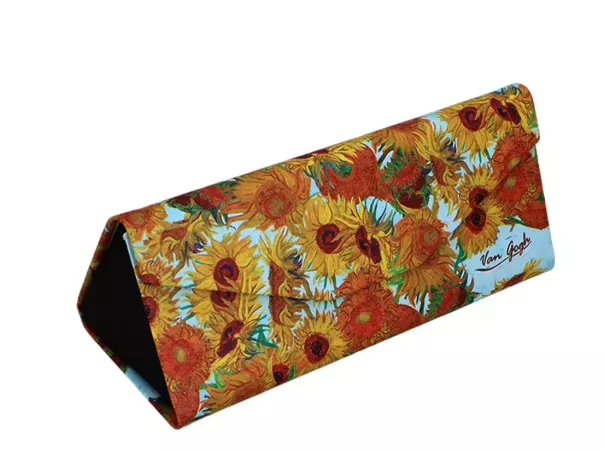 Etui na okulary składane Carmani - Vincent van Gogh - Słoneczniki 33.021-8352 Etui na okulary składane Carmani - Vincent van Gogh - Słoneczniki 33.021-8352