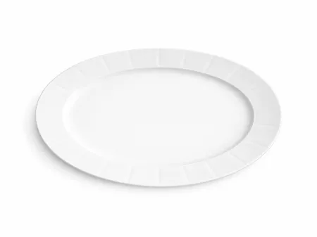 Półmisek 24 cm Ćmielów - Oktawa biała 0001