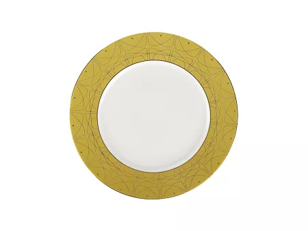 Talerz płytki 27 cm Ćmielów - Jenny Solaris Gold