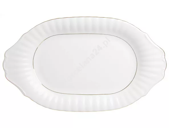 Półmisek 28 cm Chodzież - Iwona ZŁOTA LINIA  B014 Półmisek 28 cm Chodzież - Iwona ZŁOTA LINIA  B014