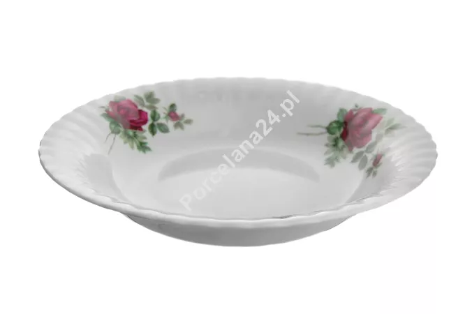 Talerz głeboki 22,5 cm Chodzież - Iwona B826 BORDOWA RÓŻA Talerz głeboki 22,5 cm Chodzież - Iwona B826 BORDOWA RÓŻA