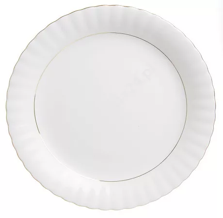 Talerz płytki 26 cm Chodzież - Iwona ZŁOTA LINIA B014 Talerz płytki 26 cm Chodzież - Iwona ZŁOTA LINIA B014