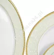 Serwis obiadowy na 12 osób (43el) Bogucice - Agawa Gold 677