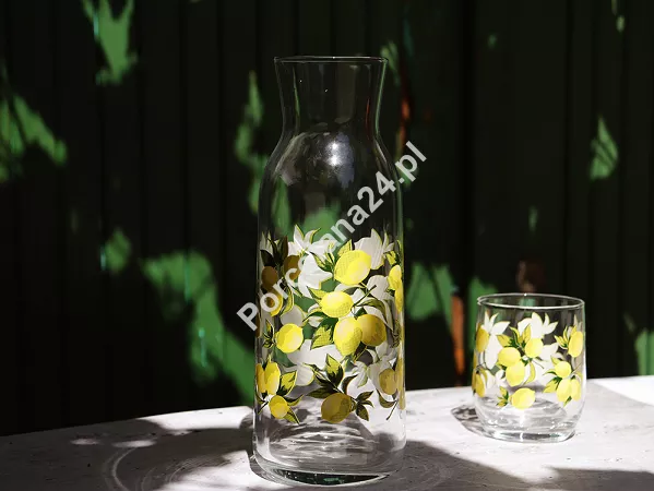 Karafka do wody 1 L Glasmark - Cytryny 4G.09-0004-1000-4129 Karafka do wody 1 L Glasmark - Cytryny 4G.09-0004-1000-4129