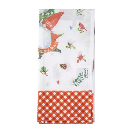 Ręcznik kuchenny 45 x 60 cm Altom Design - Zimowe Skrzaty z kratą 07.CHR.5489 Ręcznik kuchenny 45 x 60 cm Altom Design - Zimowe Skrzaty z kratą 07.CHR.5489