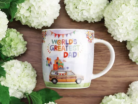 Kubek 0,4 L Duo - World's Greatest Dad 15.DAD.K