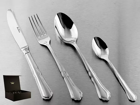 Komplet sztućców 65 cz. na 12 osób Pintinox 1929 - Settecento (3.0 mm) 23.SET.K65