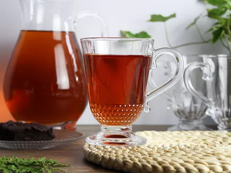 Kubek na stopce 320 ml Altom Design - Siena Perełki 07.SIE.3374