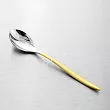 Komplet sztućców 24 cz. na 6 osób Hisar - Mercury Gold (4.0/3.0mm) złocone