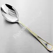 Komplet sztućców 24 cz. na 6 osób Hisar - Topkapi Gold (3.0/2.5 mm) złocone
