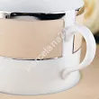 Filiżanka ze spodkiem 0,23 L / 16 cm Porcel - Ethereal Moka GIFT BOX 10.ETM.FS23