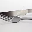 Komplet sztućców 24 cz. na 6 osób PINTINOX - Royal Black Satin (2.5 mm) 23.2KTU.7091.K24