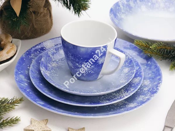 Serwis obiadowo - kawowy na 6 osób (30 el.) Lubiana - Frozen 9076 Serwis obiadowo - kawowy na 6 osób (30 el.) Lubiana - Frozen 9076