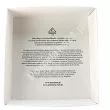 Filiżanka ze spodkiem do kawy 0,25 L / 14,5 cm Ćmielów - Astra B601 MARZENIE PLATYNOWE Gift Box