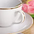 Serwis obiadowo - kawowy na 12 osób (82el.) Chodzież - Yvonne 3603 ZŁOTA LINIA