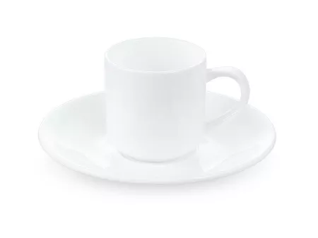 Komplet 2 filiżanek ze spodkami 0,09 L / 13 cm Wilmax - 993007/2C