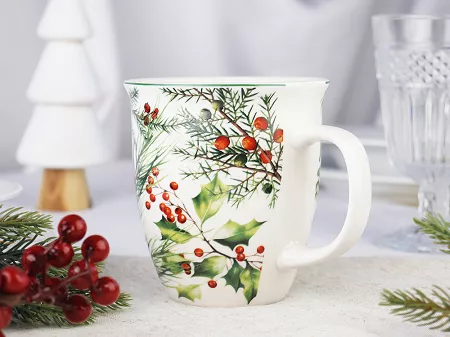 Kubek 0,65 l  Duo - Christmas Leaves 15.CHLE.K65