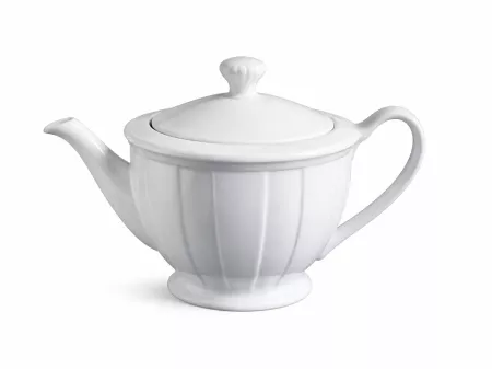 Czajnik 1,1 L Ćmielów - Oktawa biała 0001