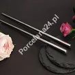 Zestaw stalowych pałeczek do sushi (2 el.) Pintinox - Kwadratowe Satynowane 23.PAT.K02S