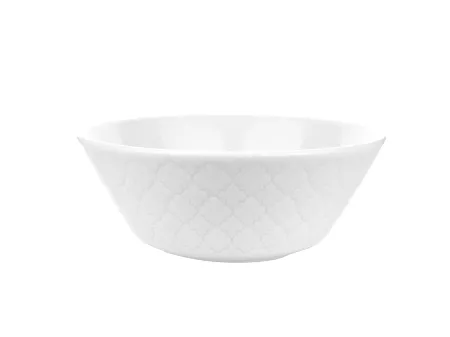 Salaterka okrągła 15 cm Lubiana - Marrakesz Biały (nr 4285)