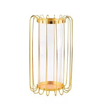 Świecznik metalowy / lampion 32 cm Altom Design - 07.SW.1174