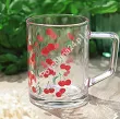 Kubek szklany 270 ml Glasmark - Nico - Czereśnie 4G.83-0270-40796