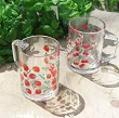 Kubek szklany 270 ml Glasmark - Nico - Czereśnie 4G.83-0270-40796