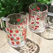 Kubek szklany 270 ml Glasmark - Nico - Czereśnie 4G.83-0270-40796