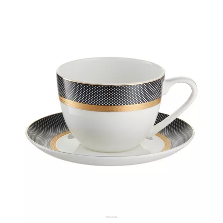 Filiżanka ze spodkiem 0,3 L / 15 cm Villa Italia - Royal Lady Filiżanka ze spodkiem 0,3 L / 15 cm Villa Italia - Royal Lady