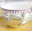 Komplet 2 filiżanek ze spodkiem 0,3 L Pip Studio - Lily & Lotus Yellow 51.L&LY.004.215