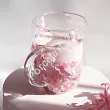 Szklanka termiczna z podwójną ścianką 0,3 L Ecarla - Hortensja Bloom Pink 20.SZK165